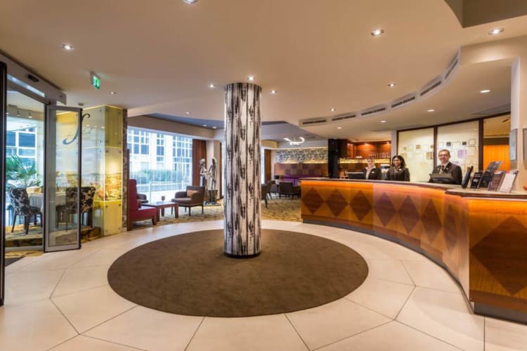 Reception and lobby